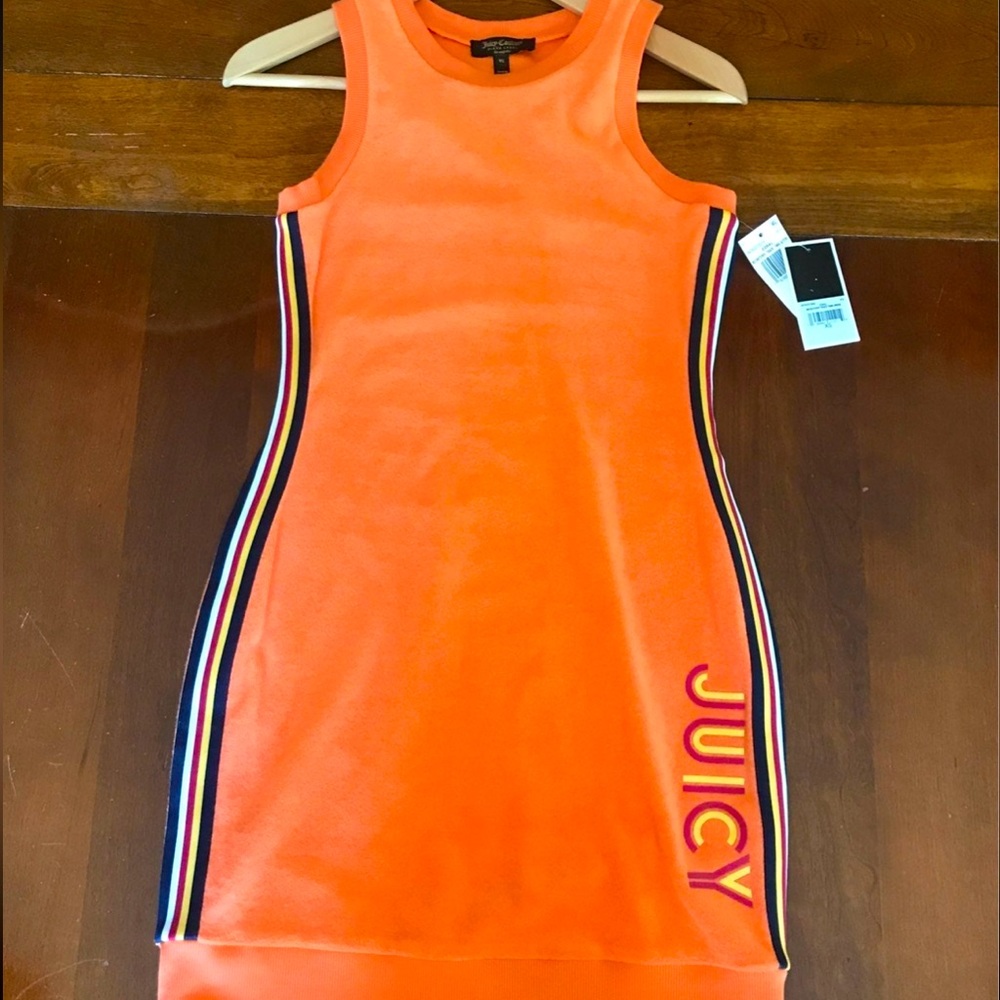 NWT Juicy Couture Terry Cloth mini pencil dress